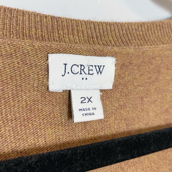 J. Crew Wool Blend V-Neck Tunic Sweater - Picture 6 of 11